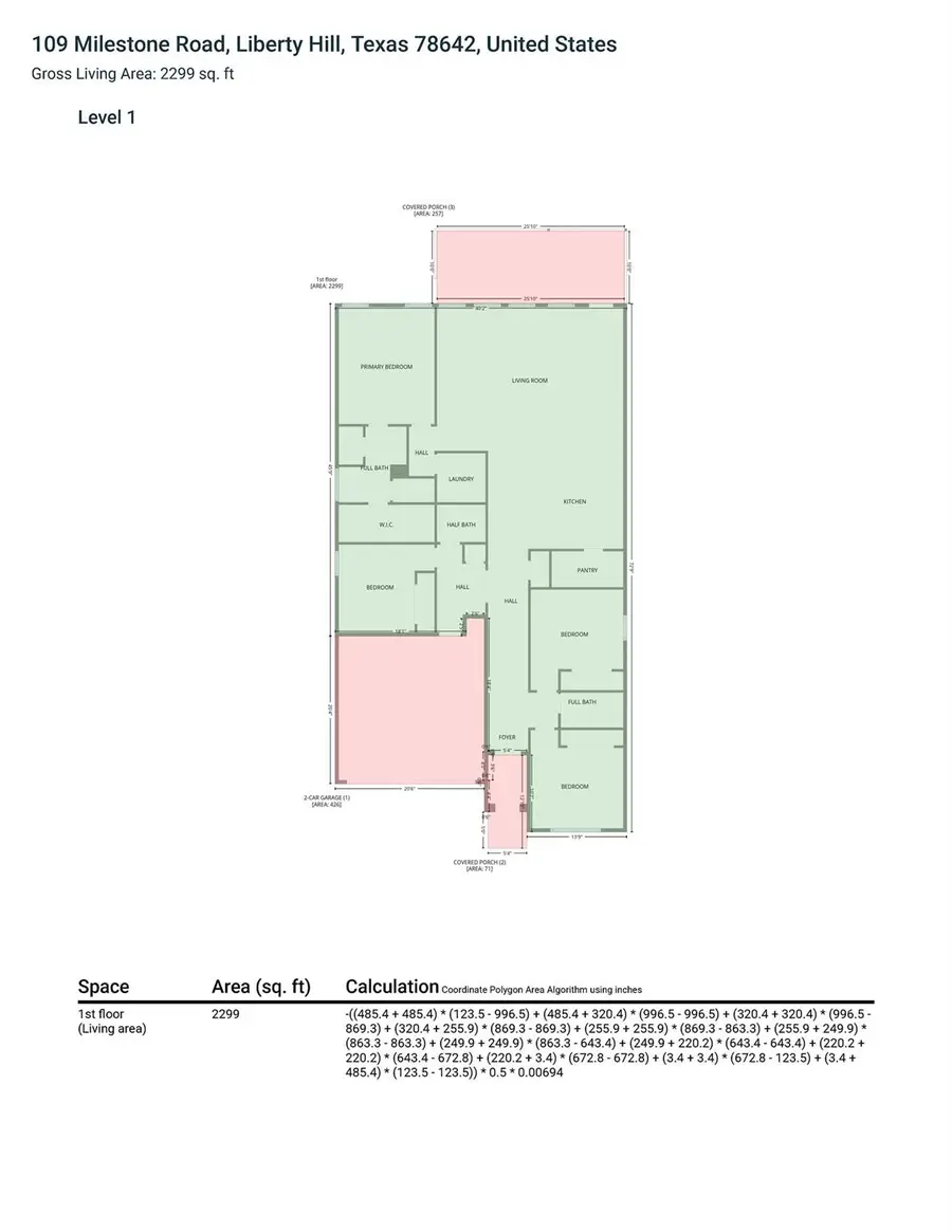 109 Milestone Rd, Liberty Hill, TX 78642 - Image #2