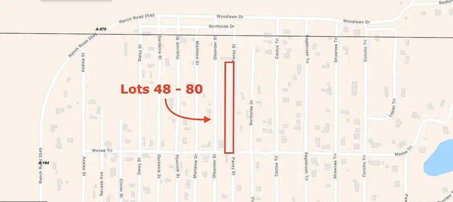 Lots 48-51 Pansy Rd, Kingsland, TX 78639 - #3