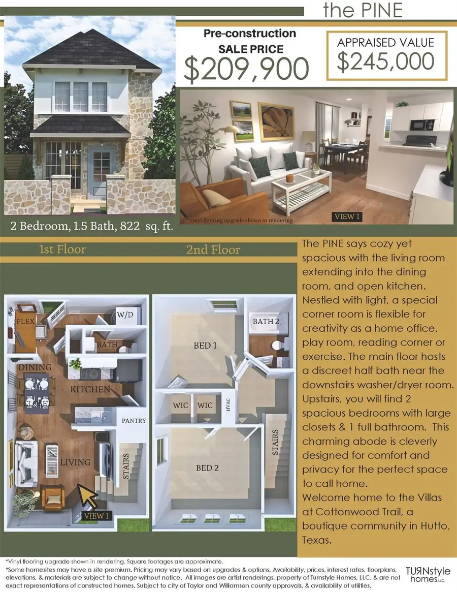 99 Mager Ln #E, Hutto, TX 78634 - #2