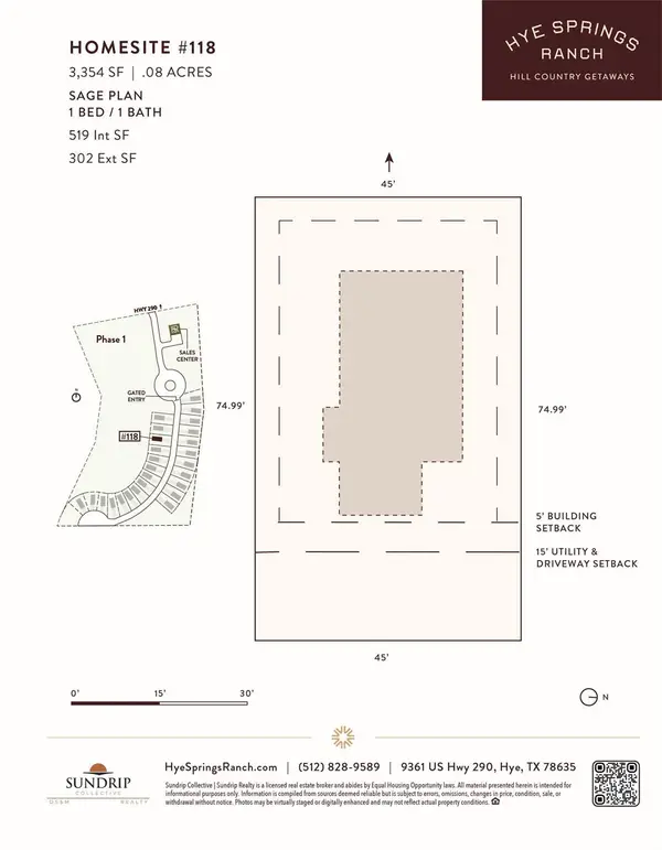 210 Hye Springs Rd #118, Hye, TX 78635