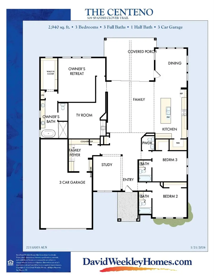 509 Spanish Clover Trl, San Marcos, TX 78666 - #2