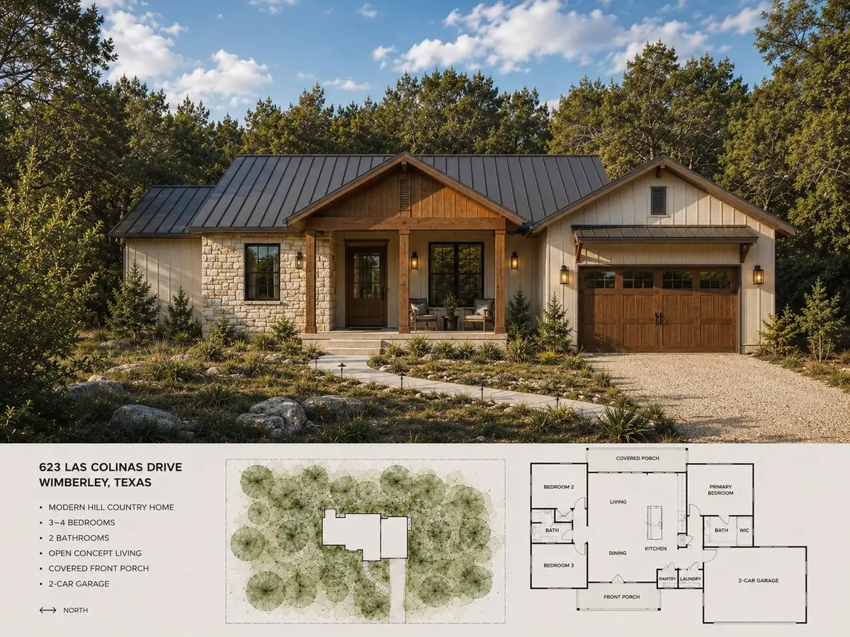 623 Las Colinas Dr, Wimberley, TX 78676 - #1