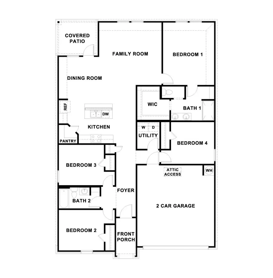 480 Carolina Buckth0rn Dr, Kyle, TX 78640 - #2