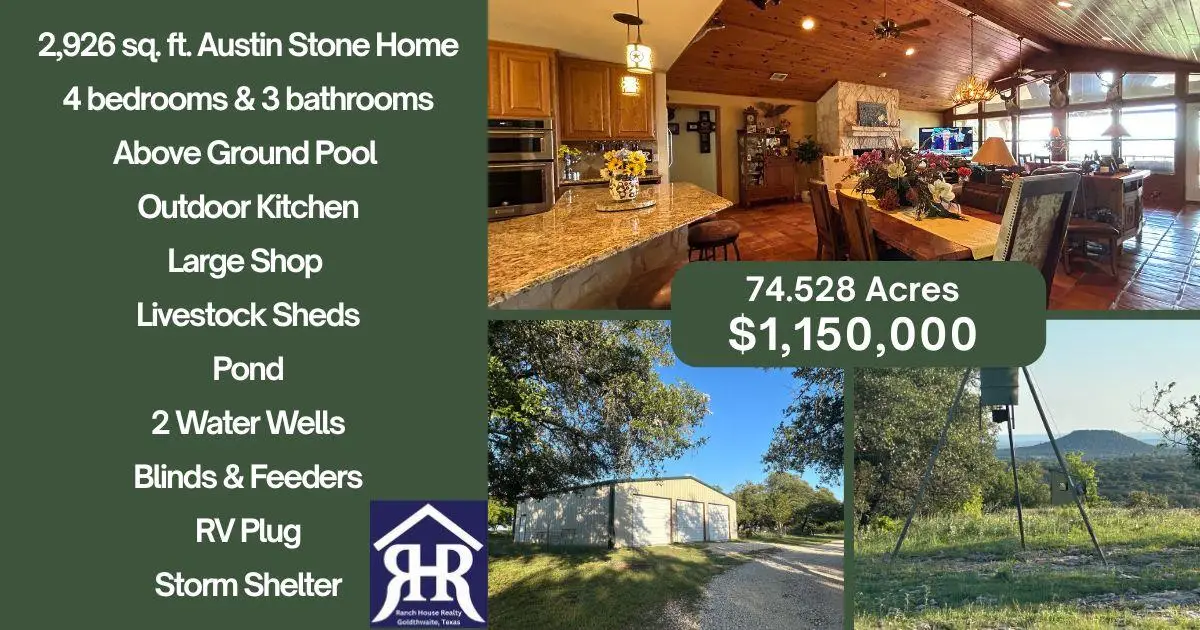 151 County Road 317, Goldthwaite, TX 76844 - Image #1