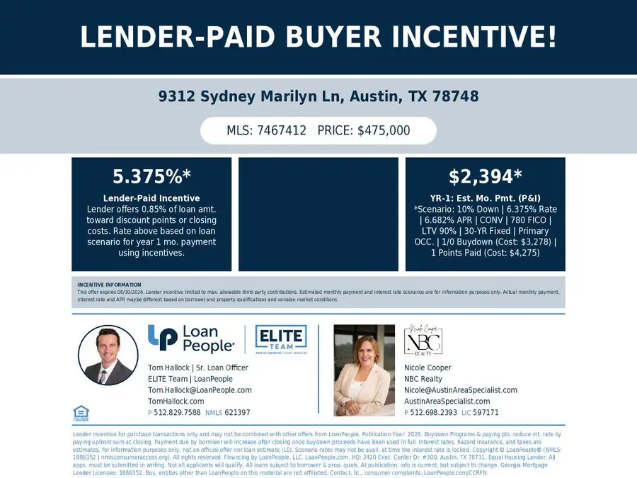 9312 Sydney Marilyn Ln, Austin, TX 78748 - #2
