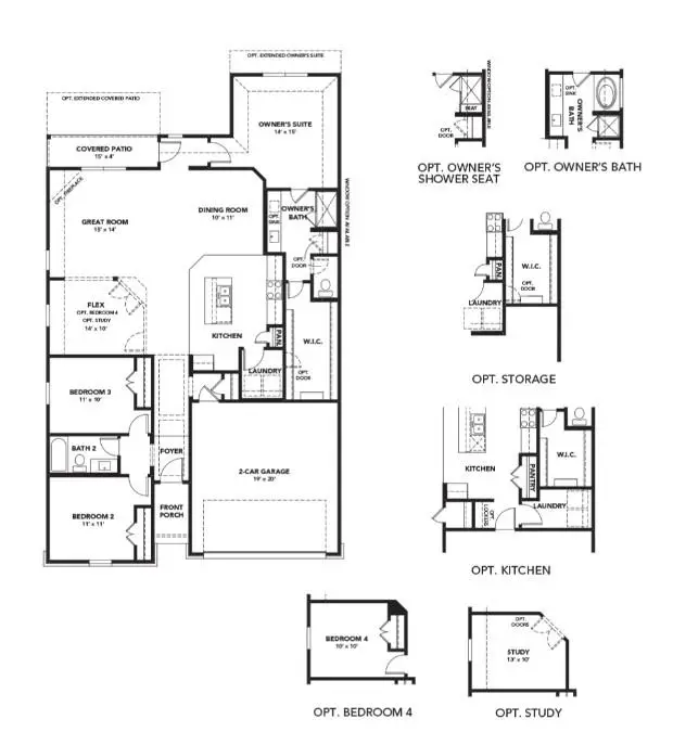 13401 Barn Chime St, Elgin, TX 78621 - #3