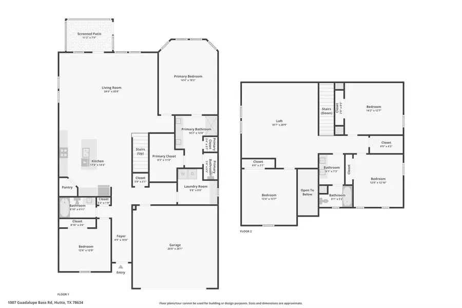 1007 Guadalupe Bass Rd, Hutto, TX 78634 - #2