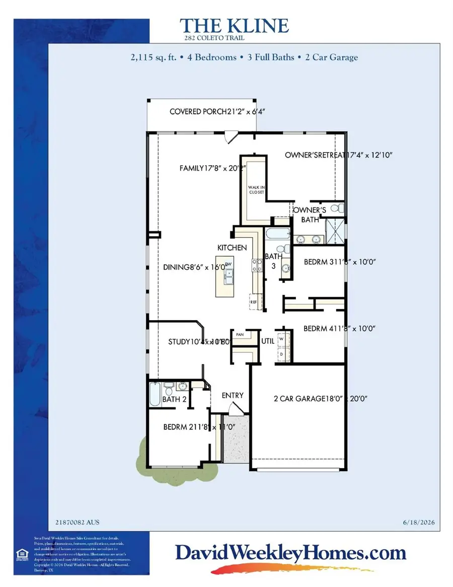 282 Coleto Trl, Bastrop, TX 78602 - #2
