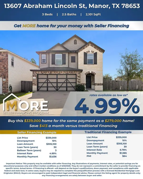13607 Abraham Lincoln St, Manor, TX 78653