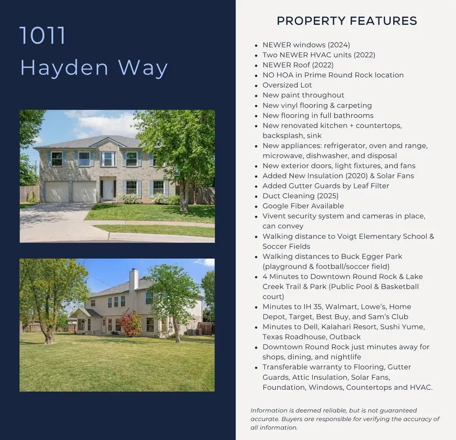 1011 Hayden Way, Round Rock, TX 78664 - #2