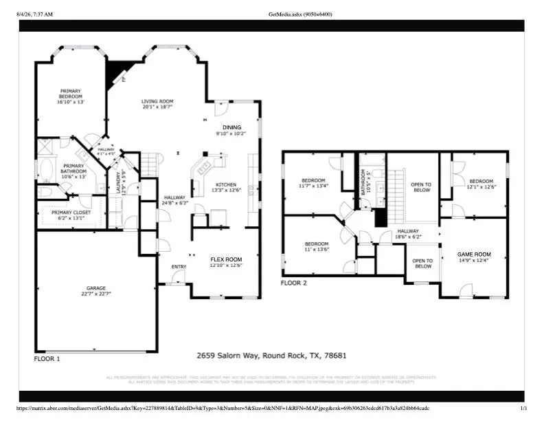 2659 Salorn Way, Round Rock, TX 78681 - #2