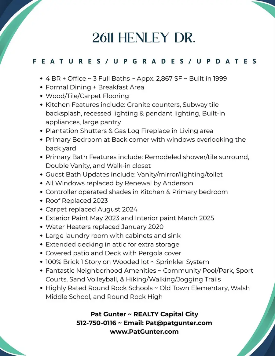 2611 Henley Dr, Round Rock, TX 78681 - #3