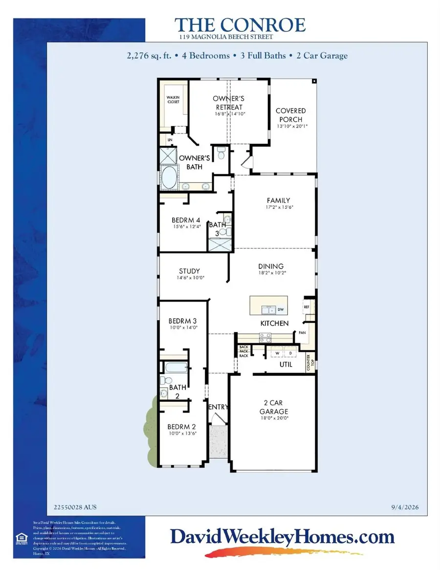 119 Magnolia Beech St, Hutto, TX 78634 - #2