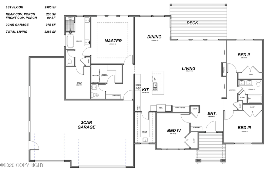 2600 S Sanctuary Drive, Wasilla, AK 99654 - #2