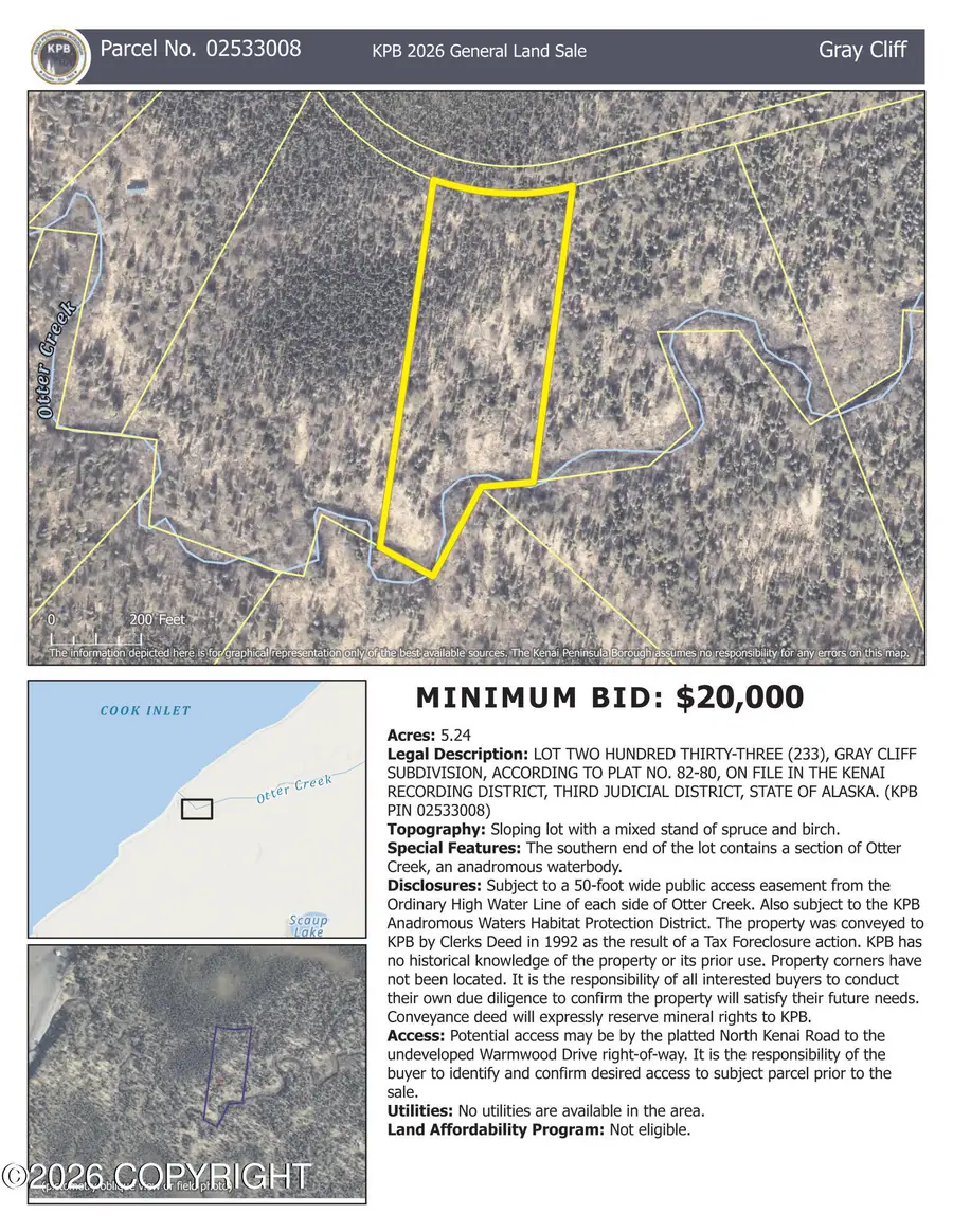 L233 Gray Cliff Subdivision, Nikiski, AK 99611 - #2