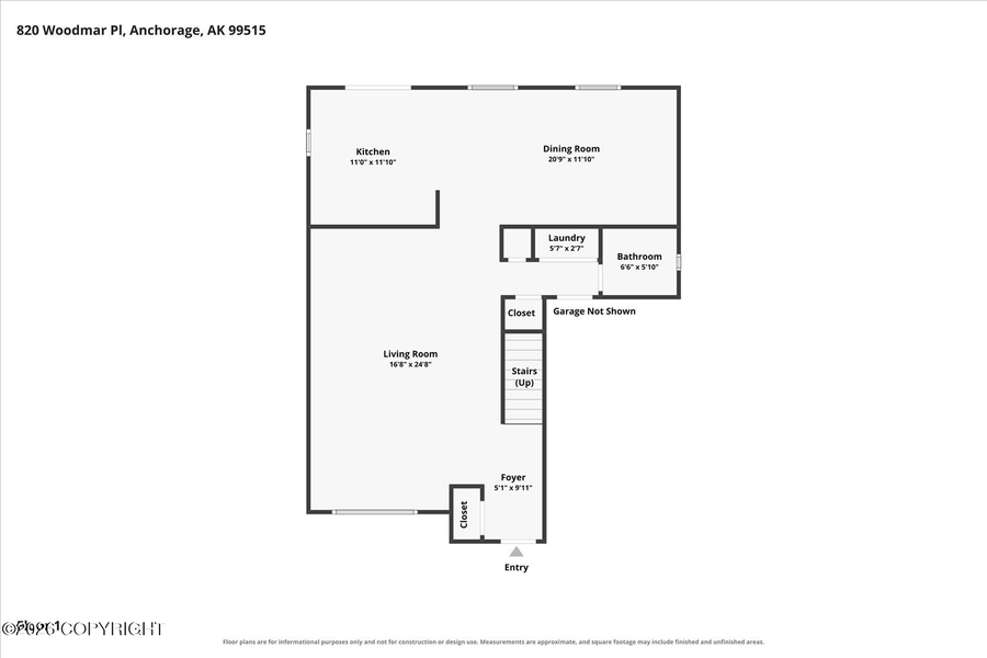 820 Woodmar Place, Anchorage, AK 99515 - #2