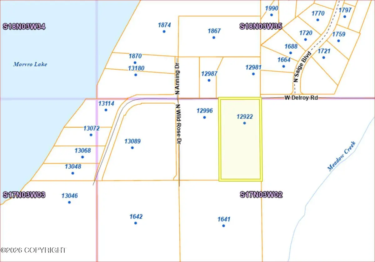 12922 W Delroy Road, Houston, AK 99694 - #1
