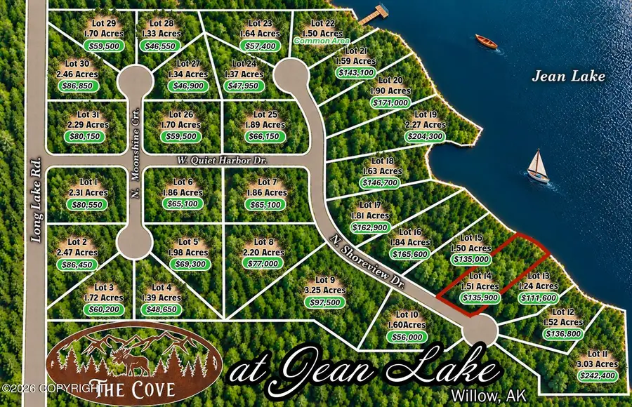 L14 B1 N Shoreview Drive, Willow, AK 99688 - #2