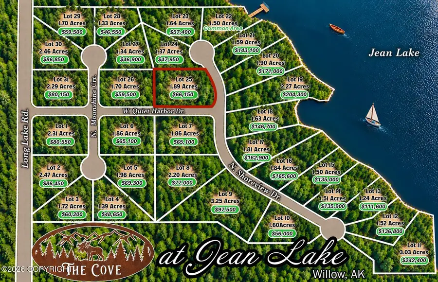 L25 B1 N Shoreview Drive, Willow, AK 99688 - #2