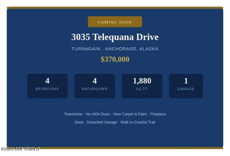 3035 Telequana Drive, Anchorage, AK 99517 - #1