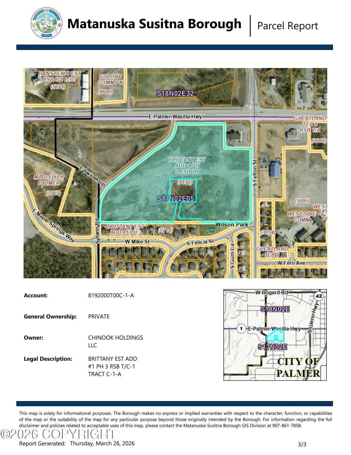 1100 E Palmer-wasilla Highway, Palmer, AK 99645 - #1