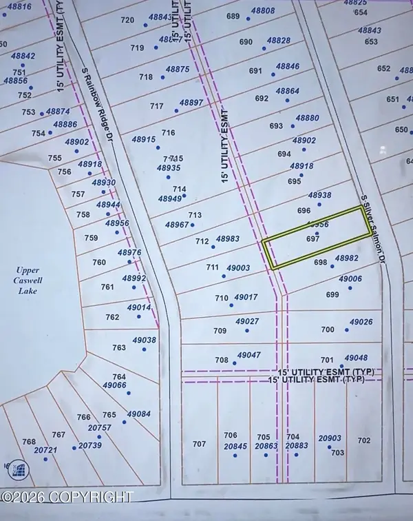 48956 S Silver Salmon Drive, Willow, AK 99688