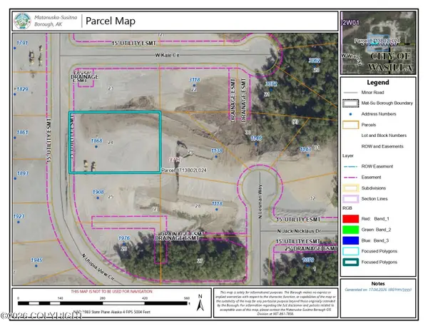 1868 N Utopia View Circle, Wasilla, AK 99623