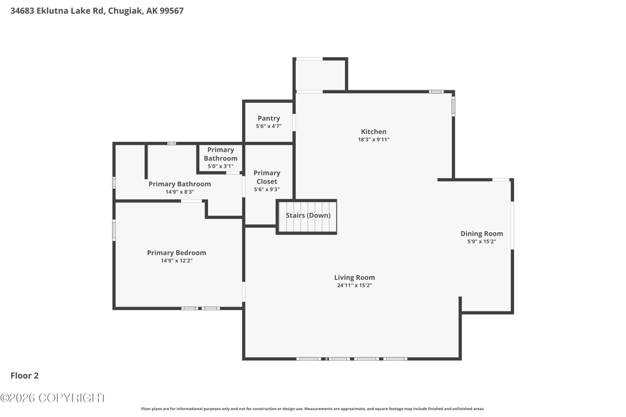 34683 Eklutna Lake Road, Chugiak, AK 99567 - #2