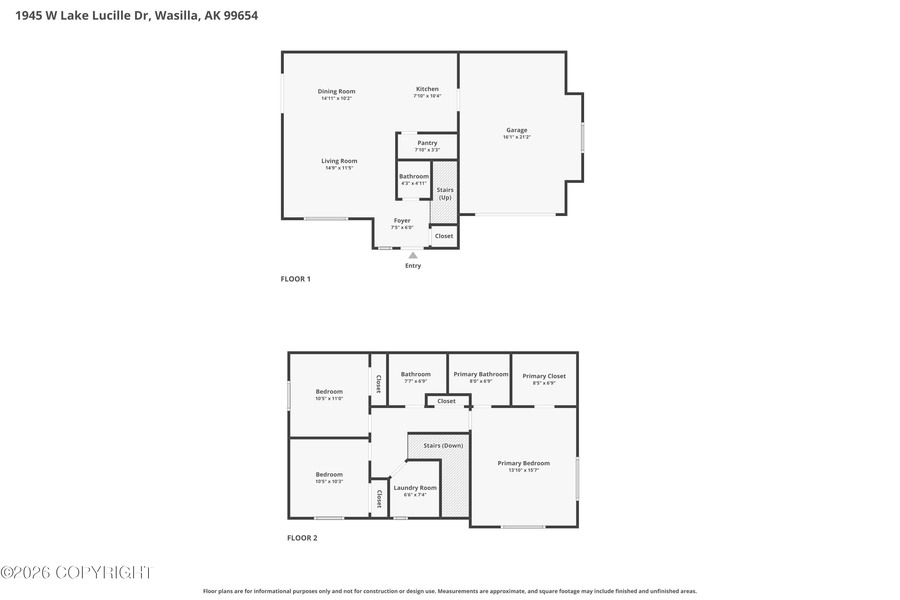 1945 W Lake Lucille Drive, Wasilla, AK 99654 - #2