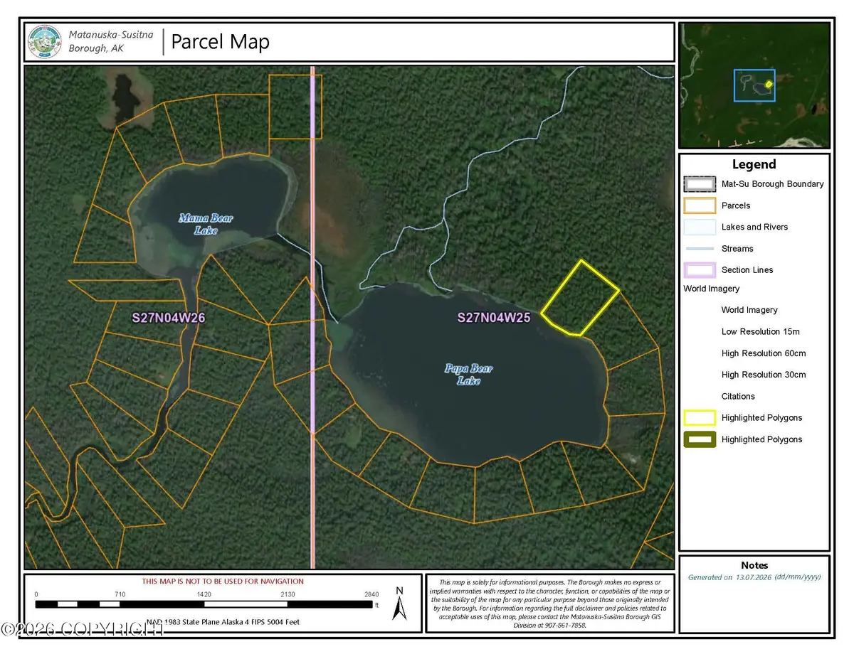 000 Papa Bear Lake, Talkeetna, AK 99676 - #1