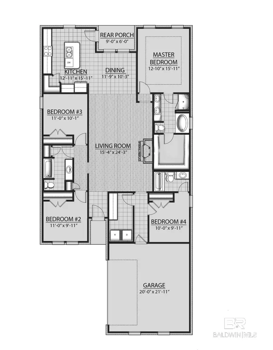 401 Sutton Lane, Foley, AL 36535 - #3