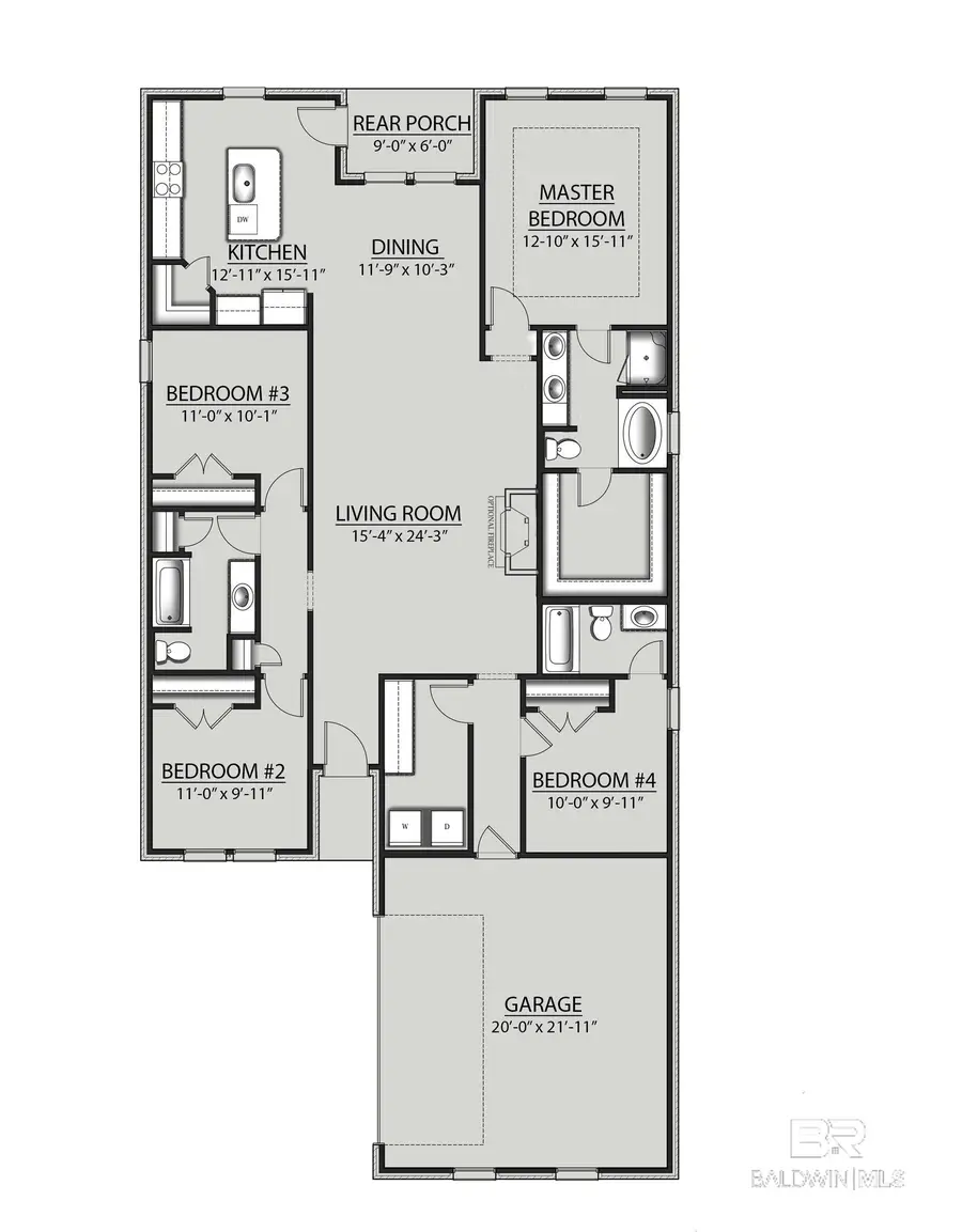 14839 Arrowhead Court, Silverhill, AL 36576 - #2