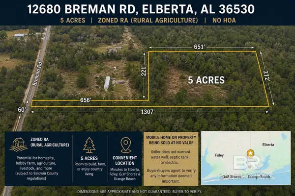 12680 Breman Road, Elberta, AL 36530