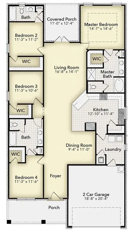 4062 Leighton Place Drive, Mobile, AL 36693 - #2