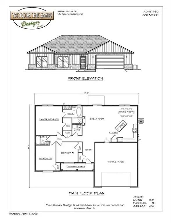 2889 Dreamway Drive, Chunchula, AL 36521 - #3