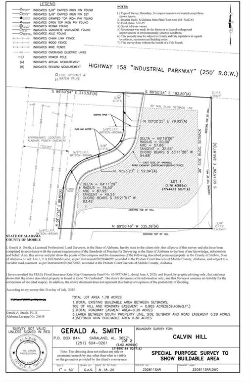 1455 Industrial Parkway, Saraland, AL 36571
