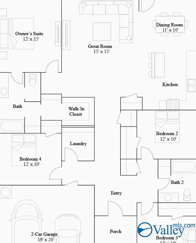 313 Metanoia Lane, Meridianville, AL 35759 - #2