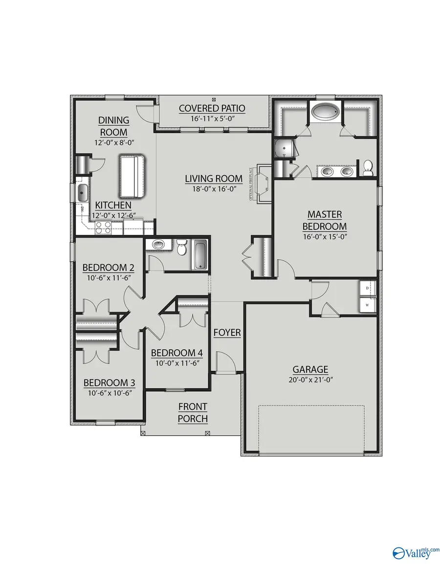 12558 Hudbug Drive, Madison, AL 35756 - #3