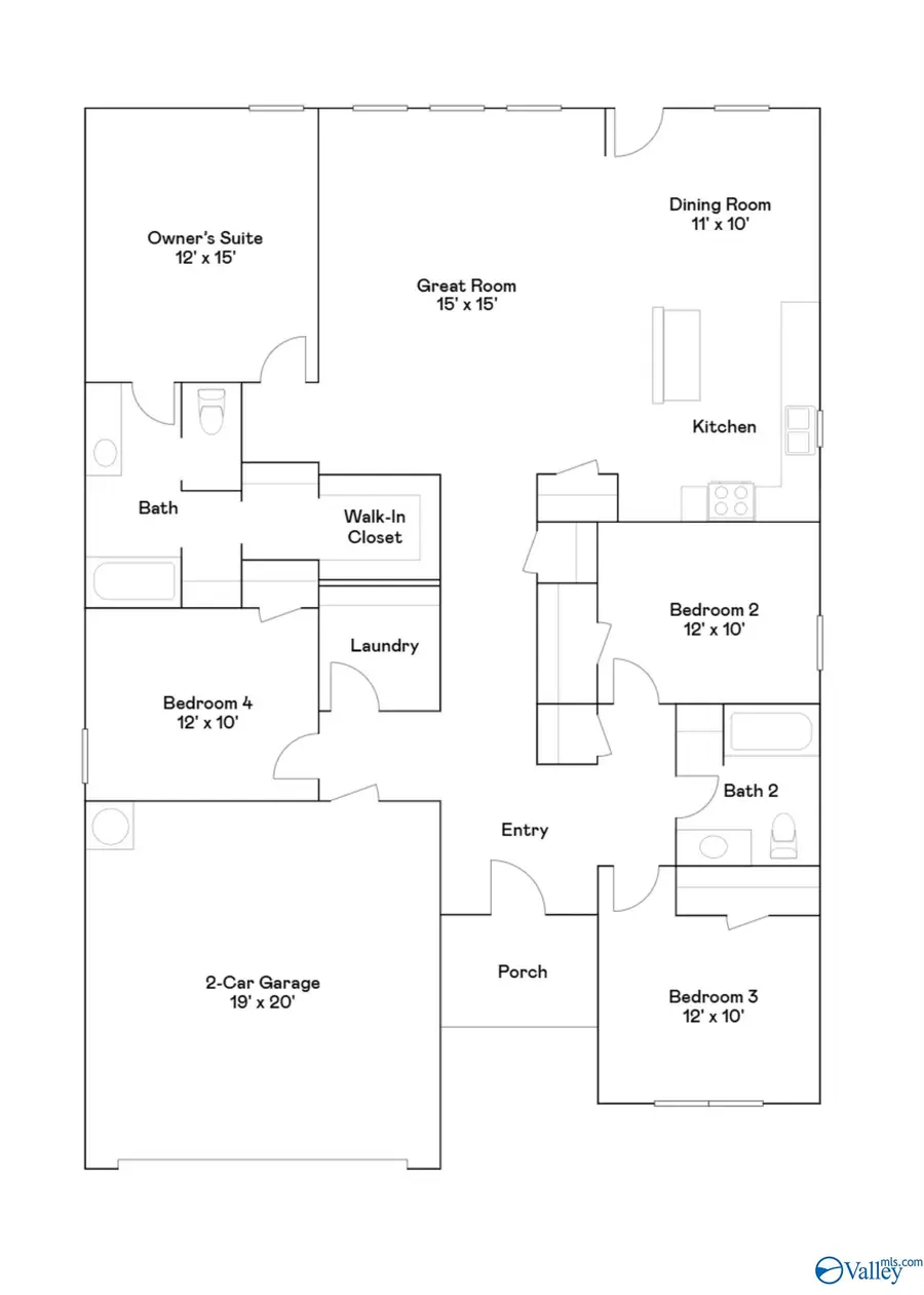 4012 Sherri Street, Decatur, AL 35603 - #2