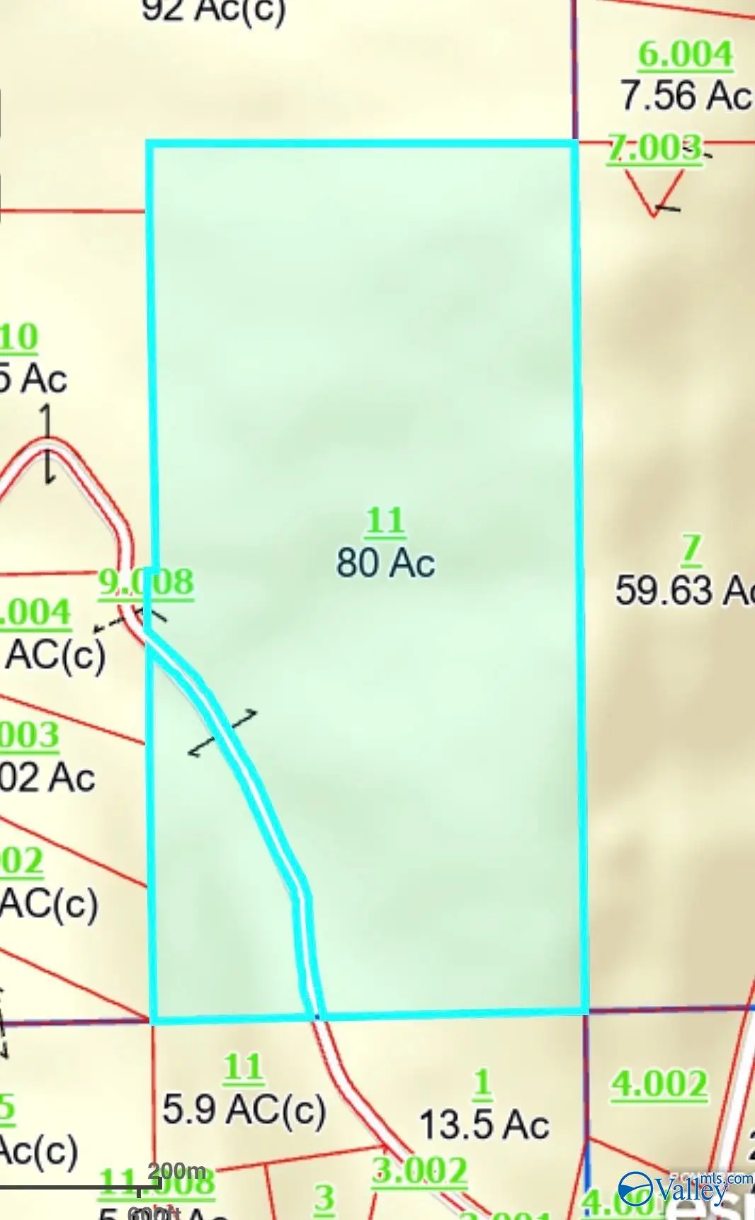 80 AC Lackey Gap Road, Collinsville, AL 35961 - #1