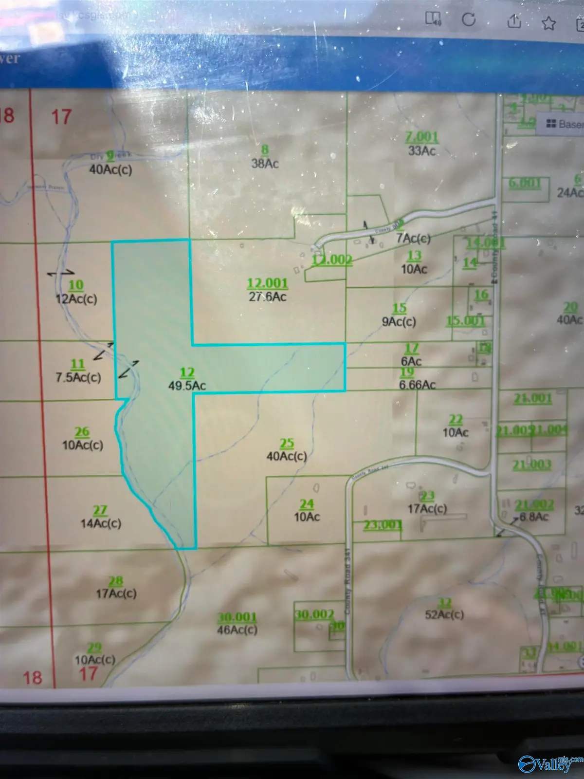 49.50 acres County Road 605, Section, AL 35771 - #1