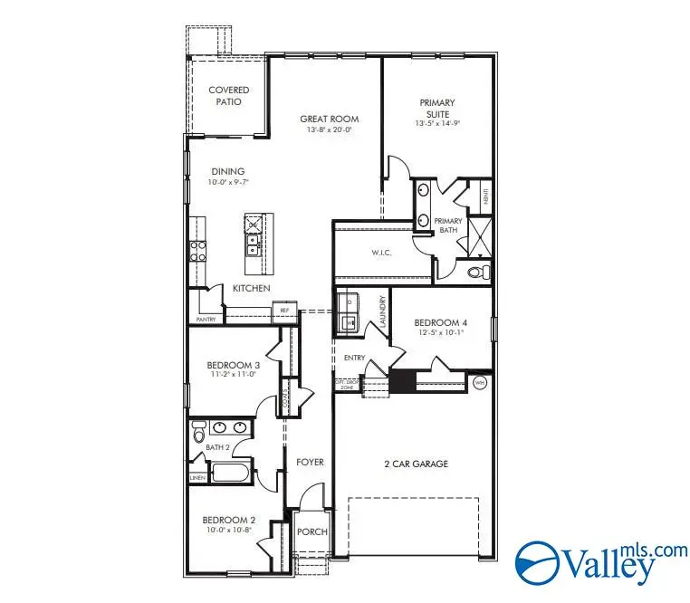 127 Gypsy Way, Toney, AL 35773 - #2