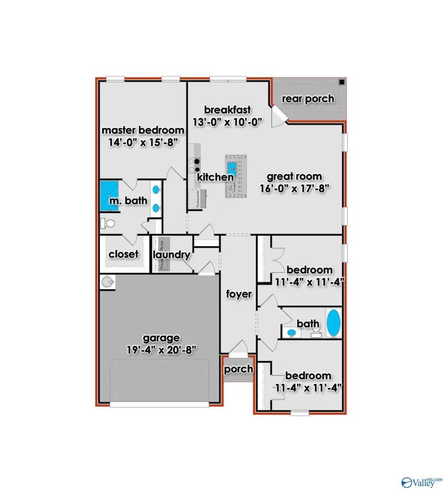 207 Maddie Mae Lane, Toney, AL 35773 - #2