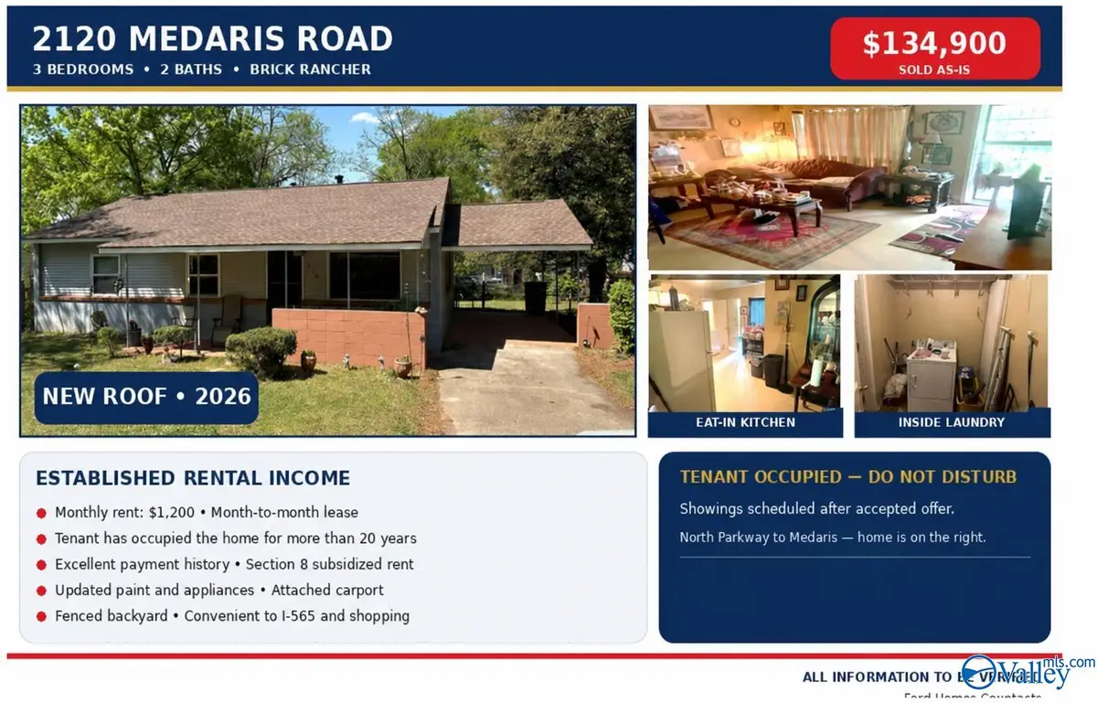 2120 Medaris Road, Huntsville, AL 35810 - #1