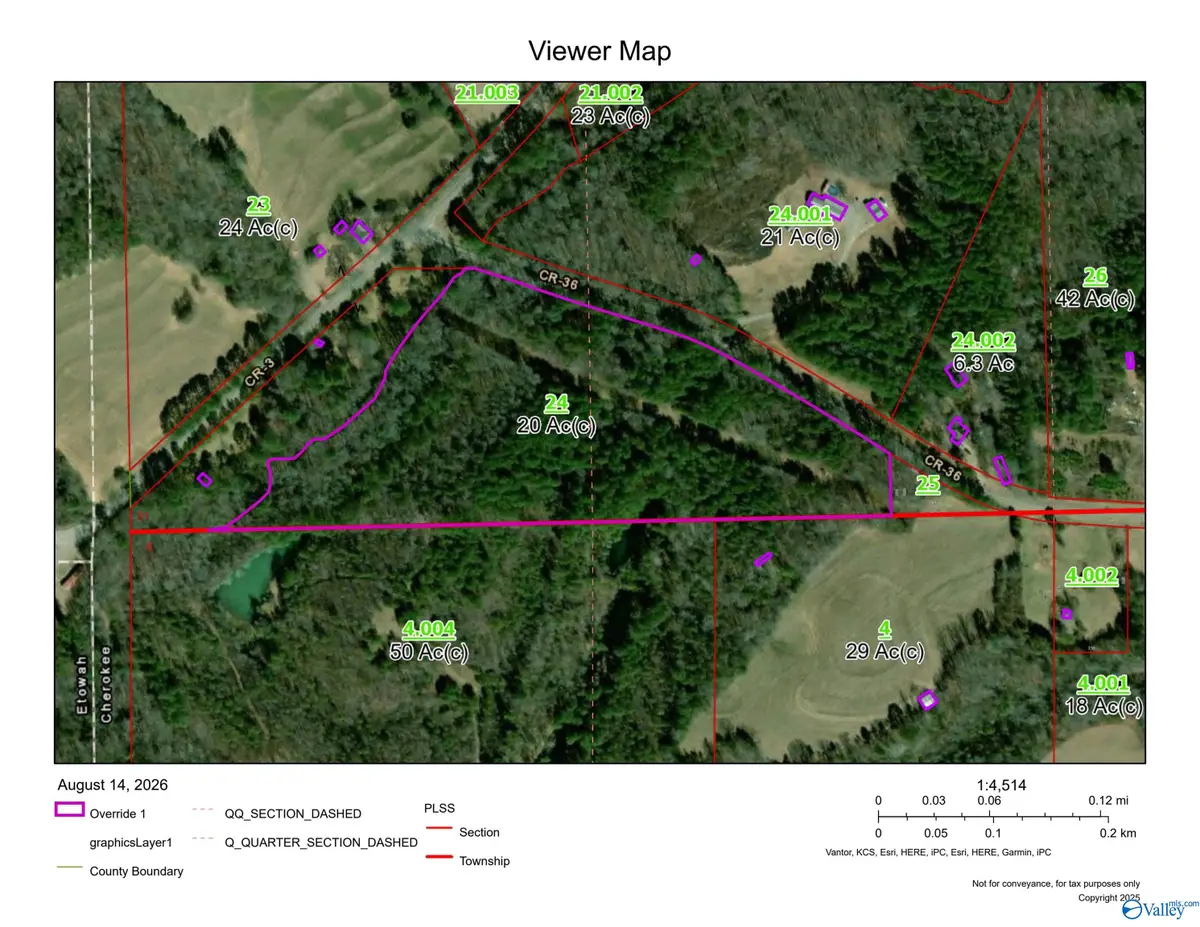 20 acres County Road 36, Collinsville, AL 35961 - #1