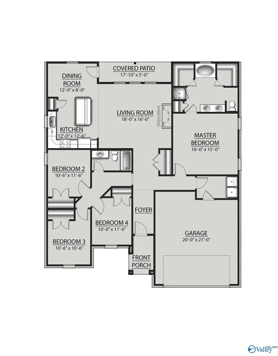 205 Herbie Lane, Meridianville, AL 35759 - #3