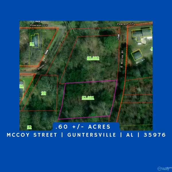 .60 +/- Lot E Mccoy Street, Guntersville, AL 35976