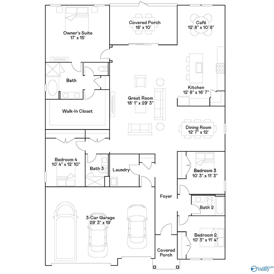 16787 Spencer Bess Drive, Athens, AL 35613 - #3