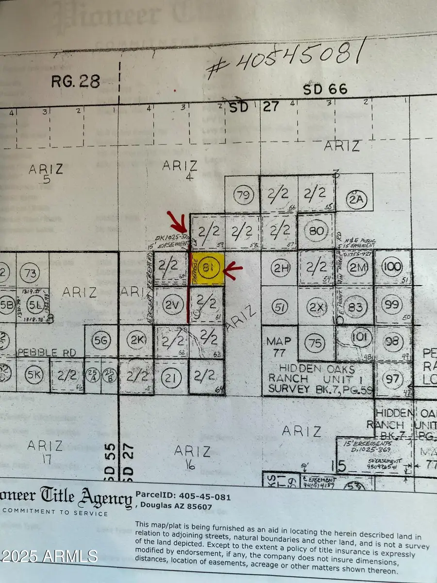 TBD 40 Acres Nwne Sec 9 22 28 -- #'-', Douglas, AZ 85607 - Image #3
