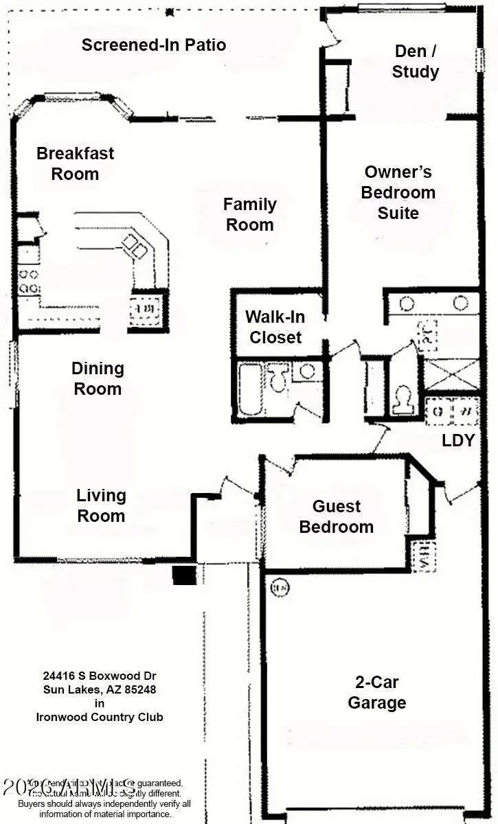 24416 S Boxwood Drive, Sun Lakes, AZ 85248 - #3
